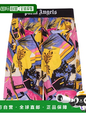 香港直邮PALM ANGELS 男士短裤 PMCB044S23FAB0028484FAB0028484