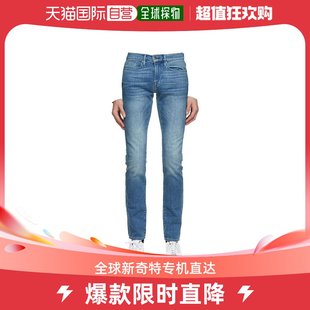 Frame Denim 男士 香港直邮潮奢 徽标修身 牛仔裤