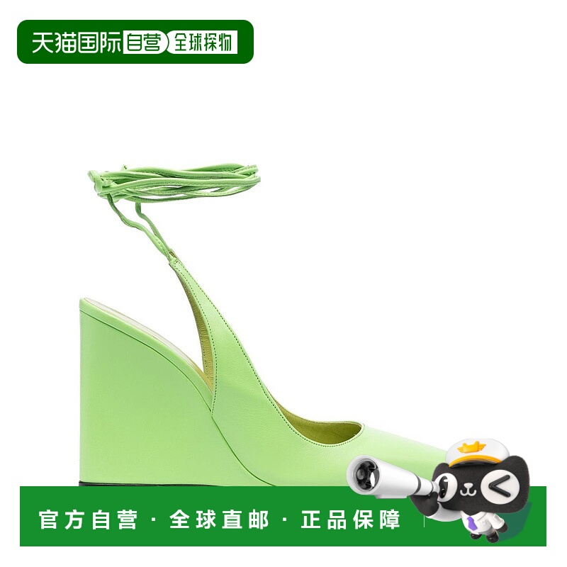 1h可退 香港直邮BY FAR 女士 PRE 鞋跟绿色高跟鞋 23CRVAUWFRGNAP