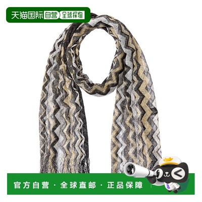 自营Missoni Scarf - black 美国奥莱直发围巾