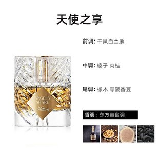 欧洲直邮By Kilian凯利安中性香水50ml天堂月光系列自然清新