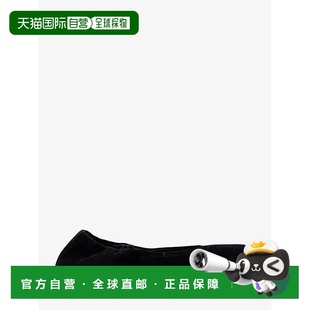 方形皮革芭蕾平底鞋 1h可退 女士 Alaia AA3A070CK3 香港直邮潮奢