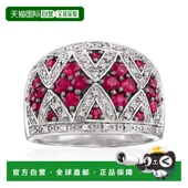 Dome Ross Ruby Ring Simons Sterling 自营 and Diamond
