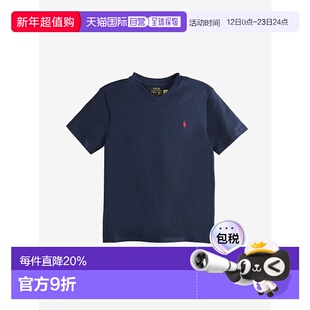 【自营】海外直邮拉夫劳伦polo ralph lauren 男童大童短袖棉质针
