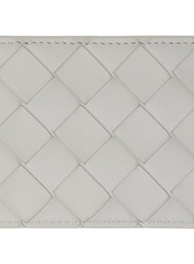 bottegaveneta葆蝶家女士灰色卡包时尚潮流经典百搭