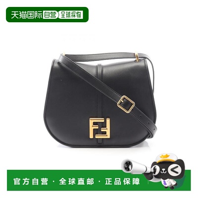 日本直邮中古Fendi芬迪女包A级95新shoulder bag斜挎包牛皮斜挎包