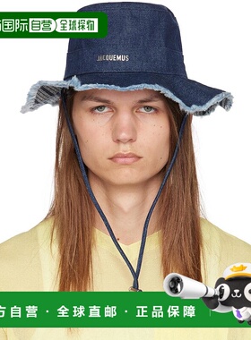 香港直邮Jacquemus 男士 海军蓝 La Casa 系列 Le bob Artichaut