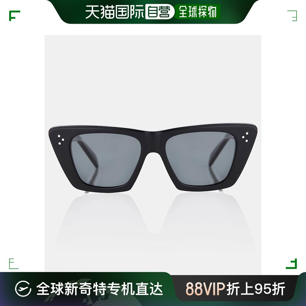 香港直邮潮奢 celine 思琳 女士 猫眼太阳眼镜 001392