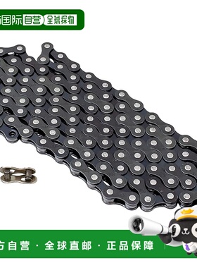 【日本直邮】Gorix 自行车链条 公路/越野/山地自行车 7/8速 哑黑