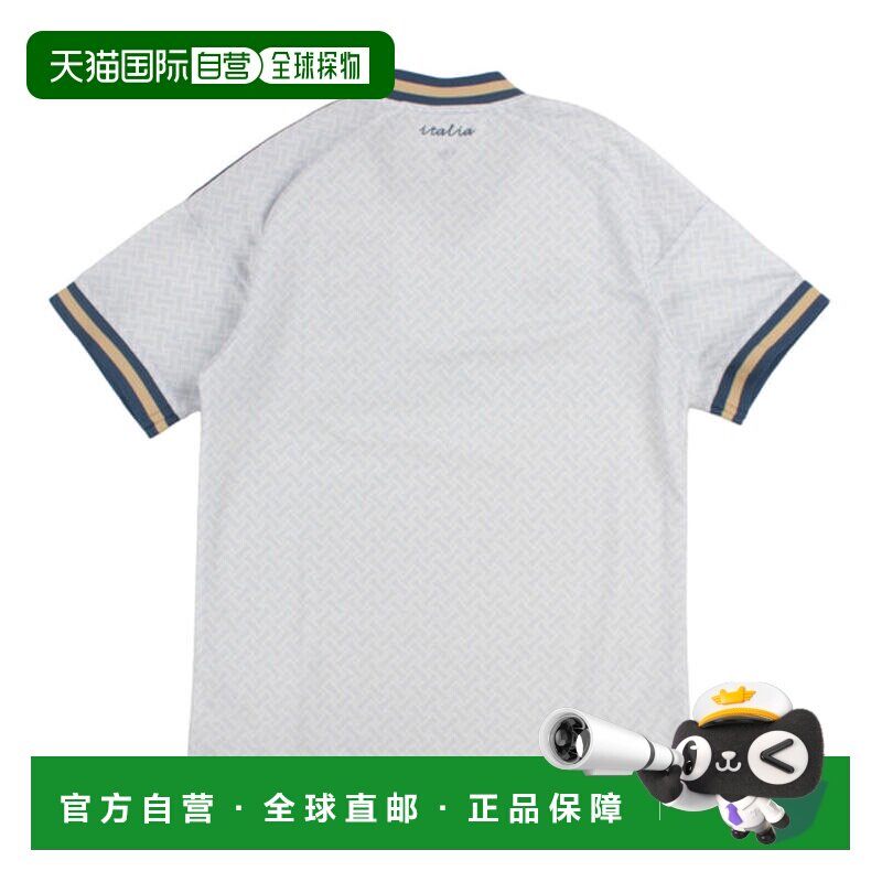 日本直邮adidas 意大利国家队2026客场复刻球衣 KC8704 浅蓝 足球