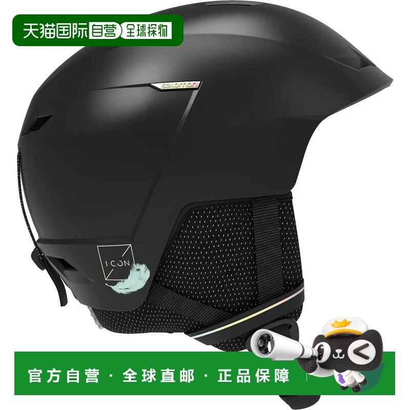 香港直邮SALOMON Icon LT 女士中性 萨洛蒙滑雪头盔雪镜