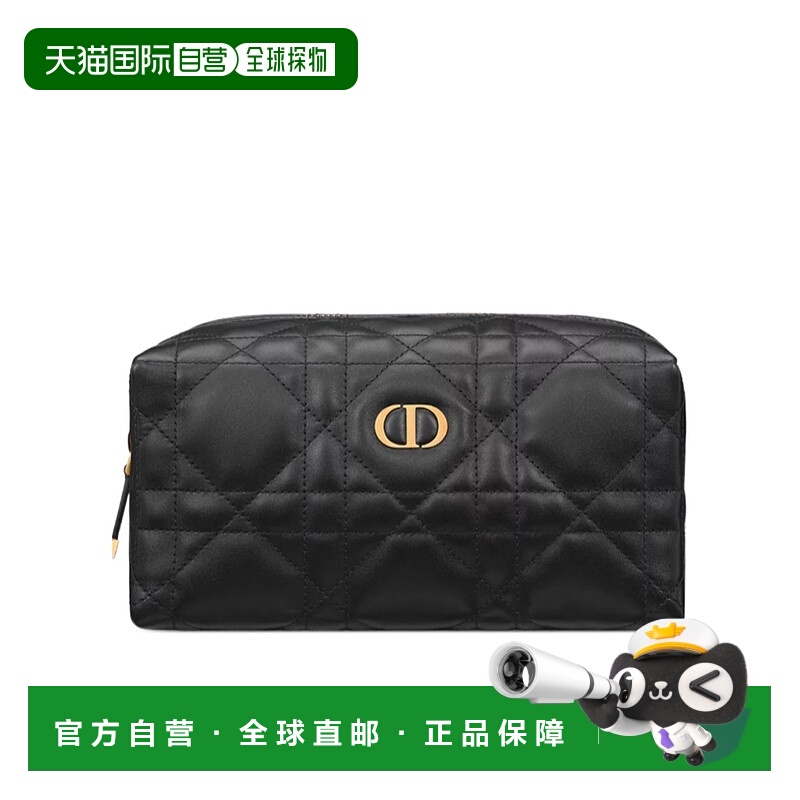1h可退 香港直邮DIOR 女士化妆包 S5247UHAGM900 SS2025 黑色 Mis