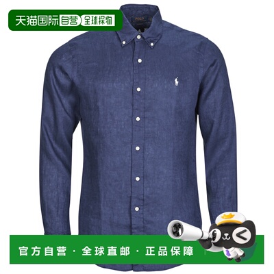 欧洲直邮polo ralph lauren  男衣服 秋冬2025 长袖衬衫 CHEMISE