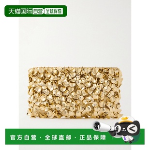 珠饰金属感绸缎手包 1h可退 Reese 女士 126H005 香港直邮Simkhai