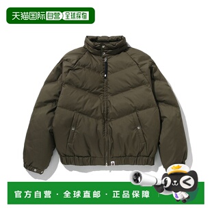 APE 男装 外套 1h可退 BAPE BATHING 半拉链 logo里布 日本直邮A