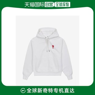 LOGO 韩国直邮AMI HEART 卫衣 USW204747175SMALL HOODIE男士