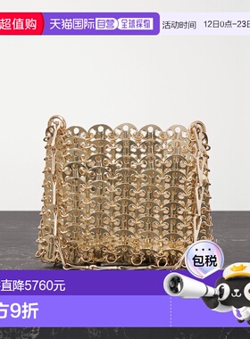 1h可退 香港直邮Rabanne 女士 1969 Nano 单肩包 20PSS0127MET002