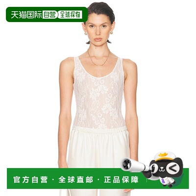 1h可退 香港直邮潮奢 ZIMMERMANN 女士 蕾丝圆领连体衣 1190TF25R