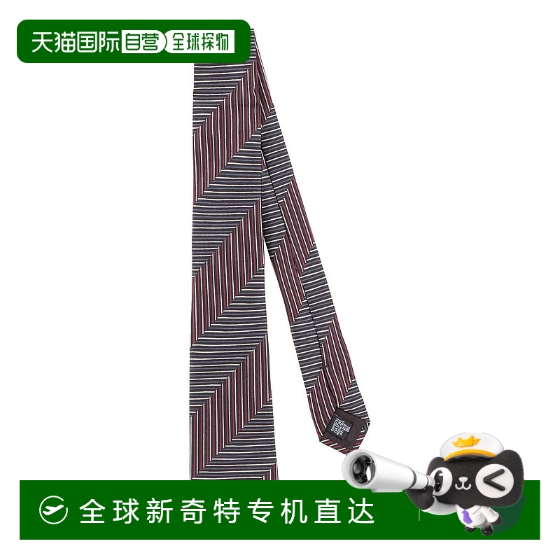 1h可退 香港直邮潮奢 Armani 阿玛尼 男士 蝴蝶结领带 black黑色