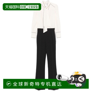 elisabetta 配衬衫 自营 franchi合身黑色连身裤 美国奥 上衣 黑色