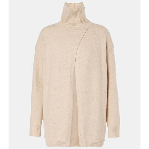 MaxMara 麦斯玛拉 女士 Angelo 休闲款羊毛混纺高领毛衣 001379