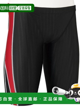 日本直邮MIZUNO 男子少年ACE系列认证半款竞技泳裤 N2MB142496(Jr