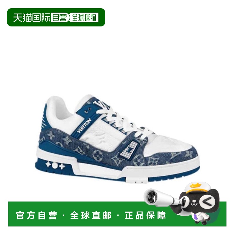 1h可退 香港直邮LOUIS VUITTON 男士运动鞋 1A9JGN路易威登牛皮