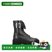 香港直邮ROGER 女士 VIVIER 1h可退 罗杰 维维亚 系带短筒靴 RVW7