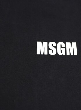 日本直邮 MSGM MSGM 男式T恤胸口徽标 3640MM130 247002 99