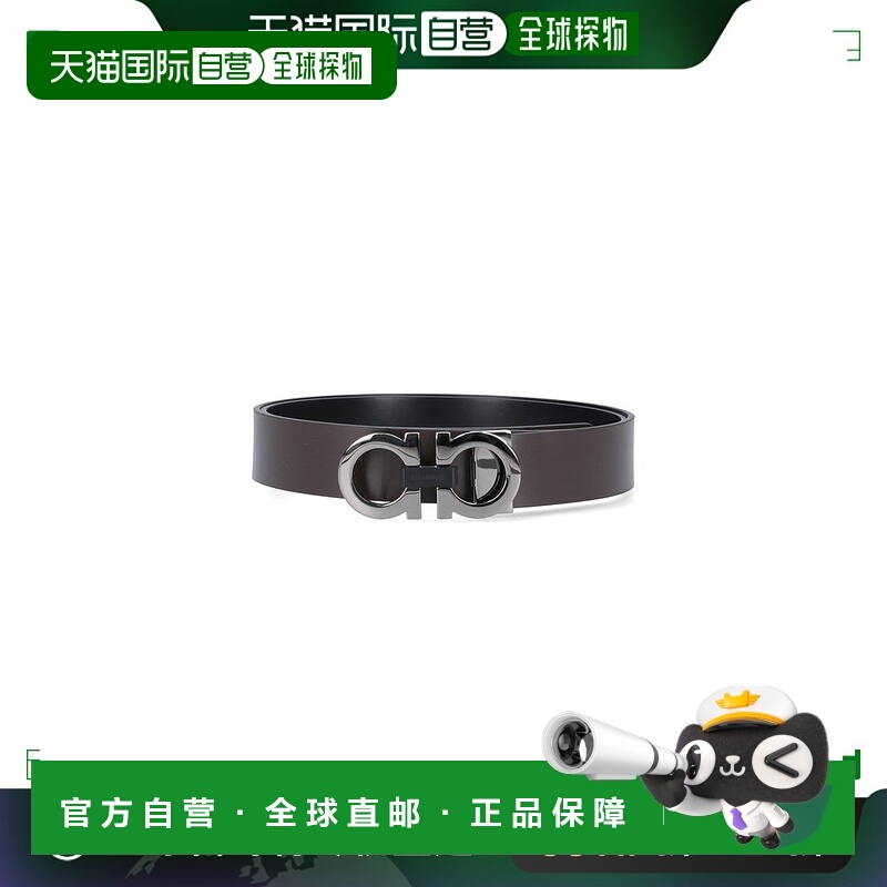 香港直邮Salvatore Ferragamo 菲拉格慕 男士 徽标雕刻双面腰带 7