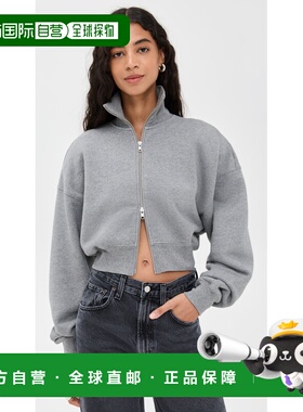 1h可退 香港直邮AGOLDE 女士 Darby 拉链卫衣