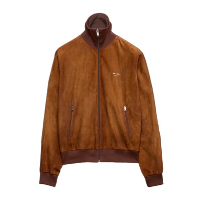 PRADA 男士夹克 UPW56316NLSOOOF0046 AW2025 棕色