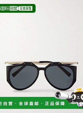 香港直邮潮奢 Saint Laurent 圣罗兰 女士 金色 & 黑色 SL M137 A