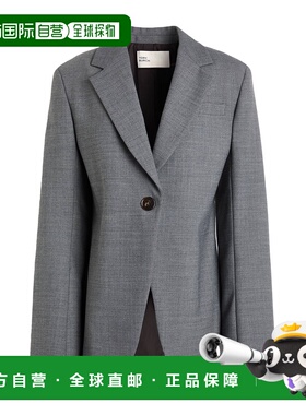 香港直邮Tory Burch 托里 伯奇 女士 西装外套 grey灰色 舒适时尚