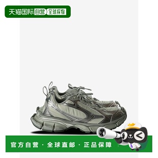 Balenciaga巴黎世家 3XLNylon织物人造革圆头抽绳低帮老爹鞋男款