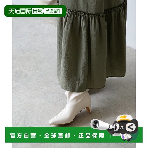 日本直邮Menue 板跟长靴 ME8623BW02251