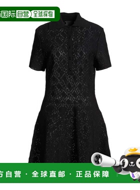 1h可退 香港直邮Givenchy 纪梵希 女士 衬衫式连衣裙 black黑色