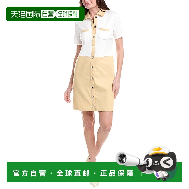 自营 Nanette Nanette Lepore护套连衣裙-白色 美国奥莱直发