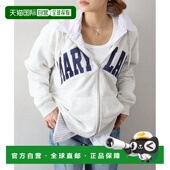 1h可退 日本直邮SpRay女士双拉链贴标连帽衫 026020294036