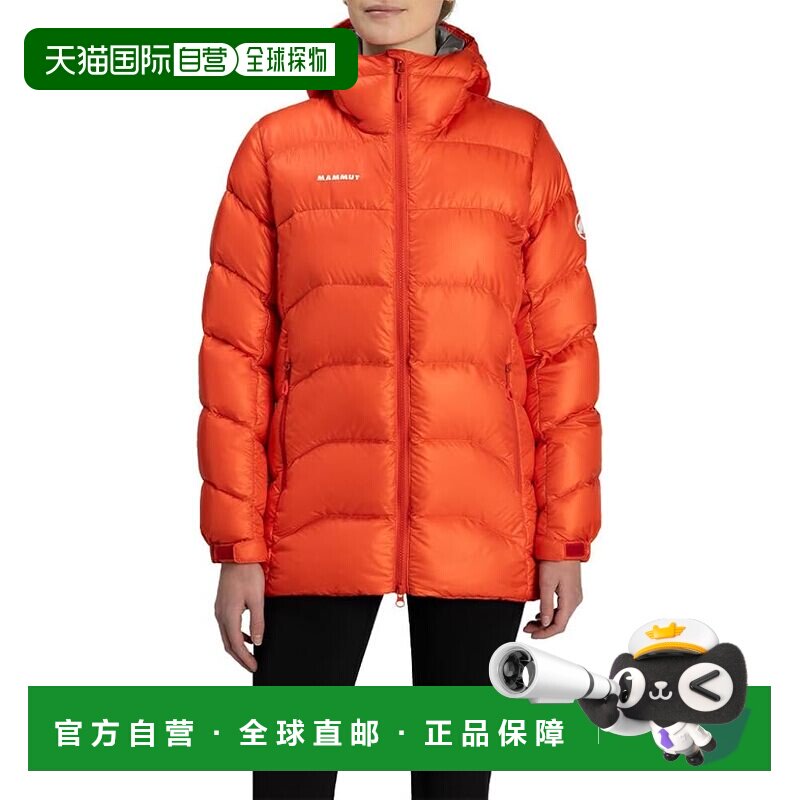 【日本直邮】猛犸象 保暖连帽夹克 亚洲版女款 红色 1013-02640