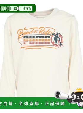 日本直邮PUMA 儿童 MID90S 长袖T恤 691177 87 BEG(Jr)