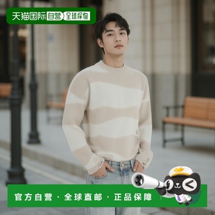 泡泡磨破条纹棉麻混纺毛衣 1h可退 男士 Legacy M225 Our
