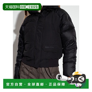 GOOSE 黑色 女士外套 SS2024 连帽羽绒 2056WB61 香港直邮CANADA