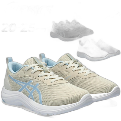日本直邮 asics LAZERBEAM儿童鞋带橡胶跑步鞋运动日儿童运动鞋子