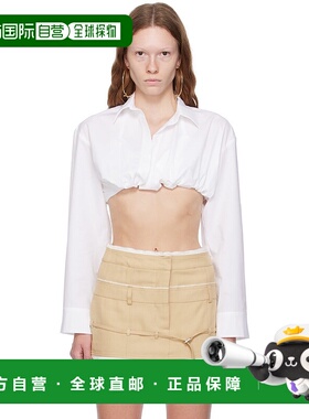 1h可退 香港直邮潮奢 Jacquemus 女士 白色 Le Chouchou 系列 La