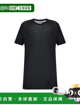 香港直邮RICK OWENS 男士T恤 RU02E1264UC09 AW2025 黑色 ‘Shiel