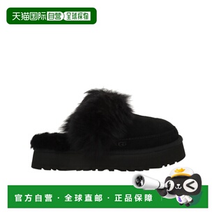 香港直邮UGG 女士拖鞋 1173930BLK AW2025 黑色 DISQUETTE CHALET