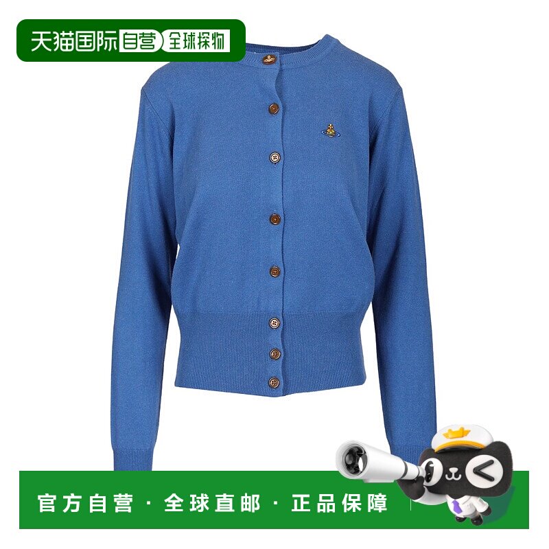 1h可退 香港直邮Vivienne Westwood 长袖针织开衫 1803002PY001V