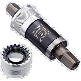 【日本直邮】禧玛诺山地自行车方型中轴118mm(XL) 68BSA