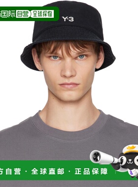 1h可退 香港直邮Y-3 男士 黑色徽标渔夫帽 IX7000 black黑色 舒适